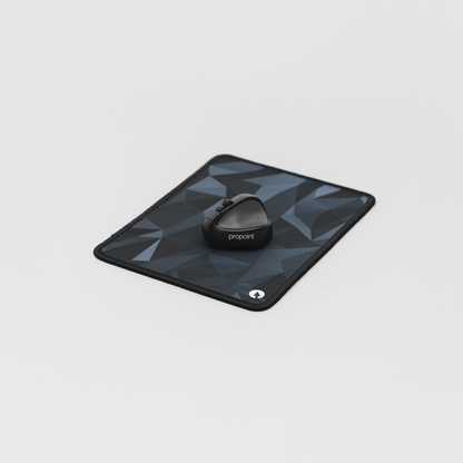 Grey Polygon Mouse Mat